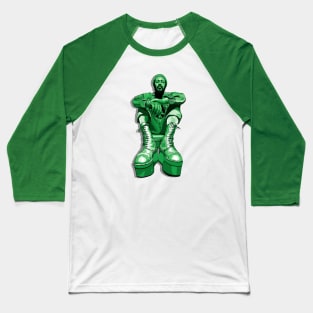 Marvin's Platform Boots- Green Monochrome Baseball T-Shirt